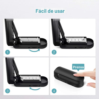 Cortador de pastillas ajustable. Corta varias sin esfuerzo