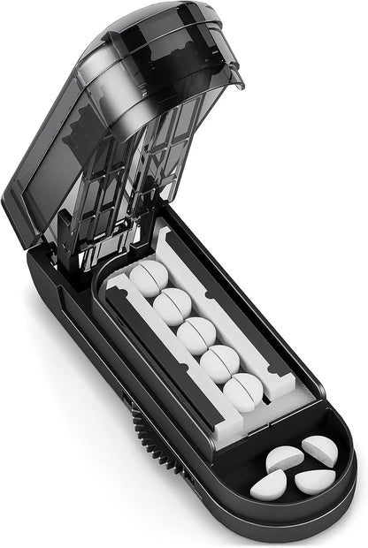 Cortador de pastillas ajustable. Corta varias sin esfuerzo
