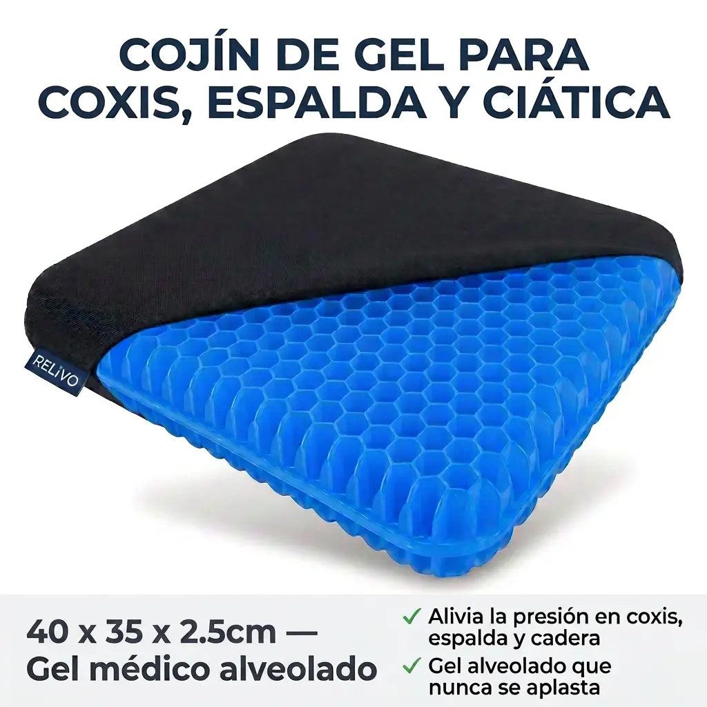 Relivo™ - Siéntate sin dolor, horas seguidas