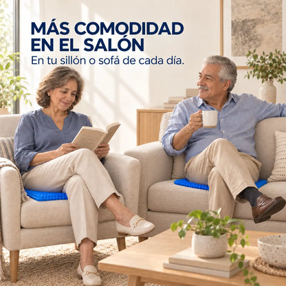 Cojín de gel para asiento Menos dolor al sentarte